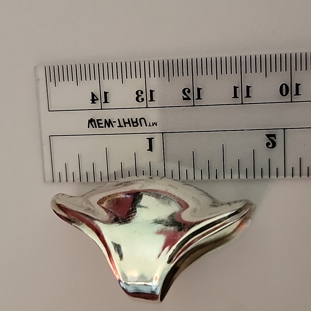 Silver Statement Ring 925 Mxican Silver - image 2